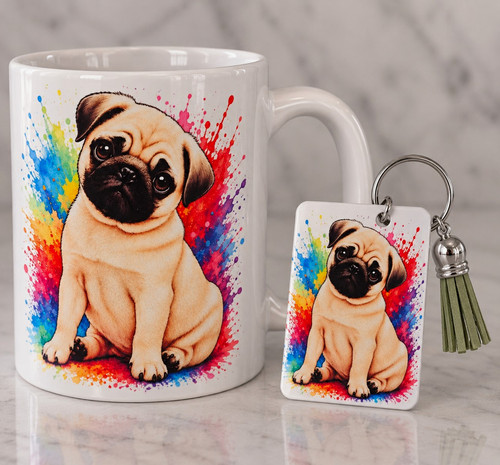 Pug dog novelty ceramic - dog,