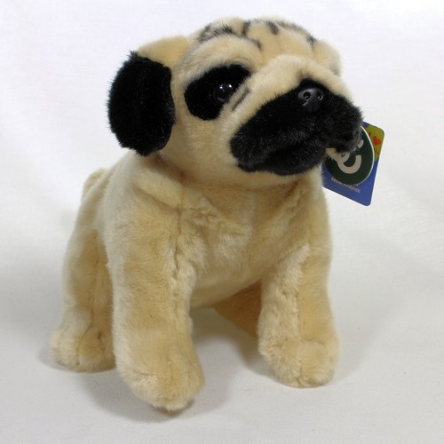 Pug plush soft toy puppy - soft, dog