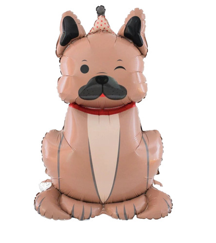 Bulldog pug balloon - pug,