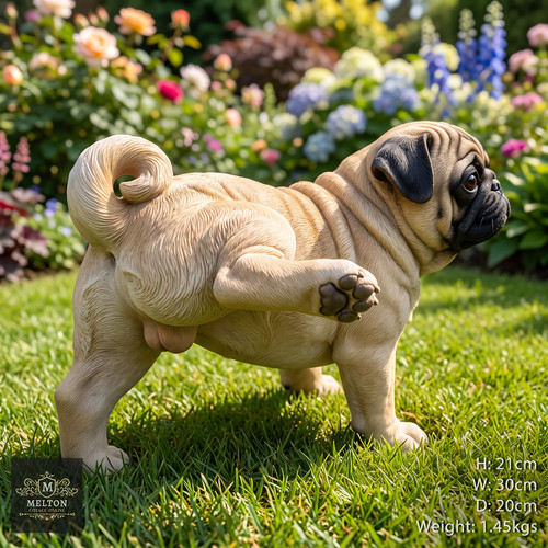Dog sculpture puppy realistic - sculpture,