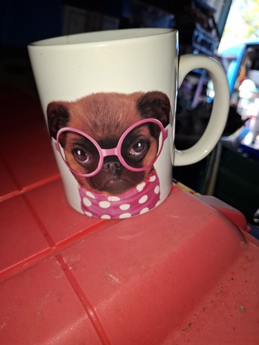 Pug puppy tea coffee - puppy, mug