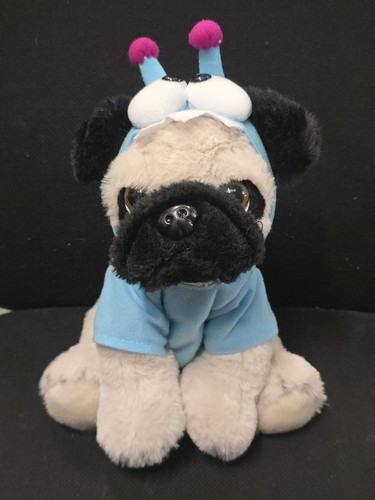 Pug puppy dog wearing monster - puppy,