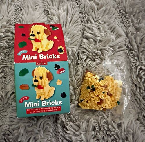 Mini bricks pug puppy - bricks,