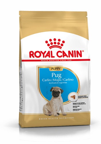 Pug puppy dry food 5kg - puppy,