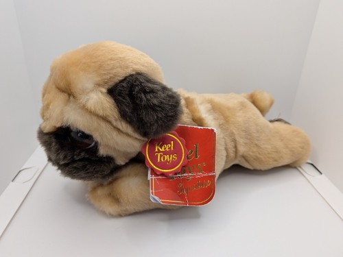 Keel toys pug cuddle - toys, 10"