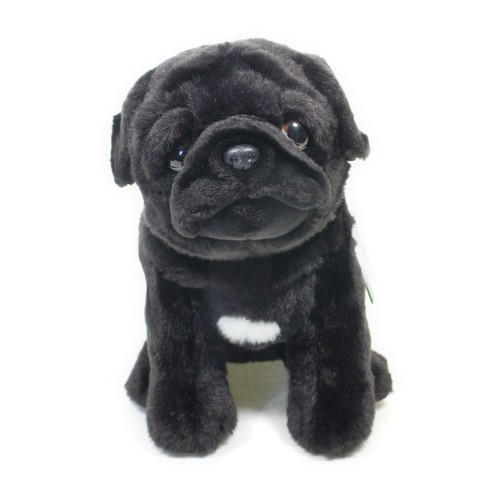Faithful friends black pug - friends,